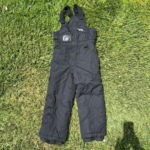 Outdoor Snow Bib Black Size 7